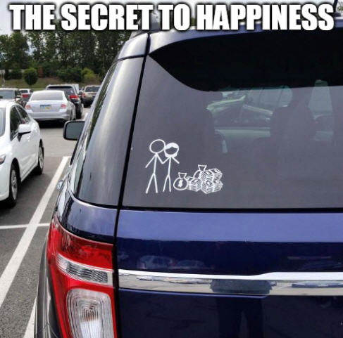 The secret to happiness
